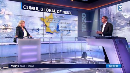 Enfin de la neige en montagne !