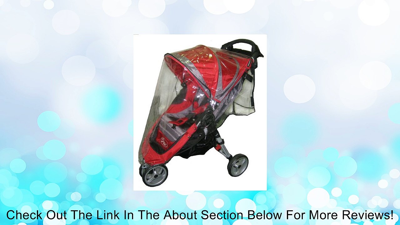 Sashas Rain and Wind Cover for Baby Jogger City Mini Single Stroller Review