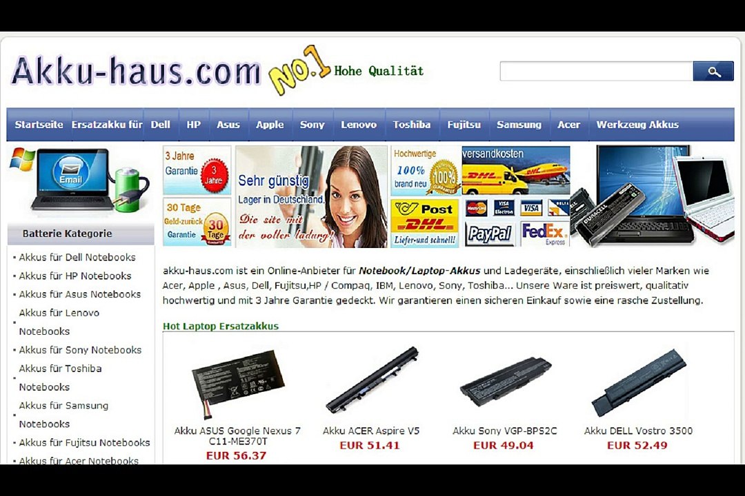 Akku Asus A32-K72 www.akku-haus.com