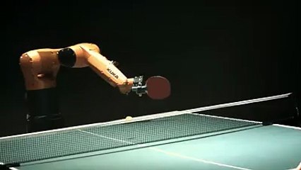 Man Vs Robot Table Tennis