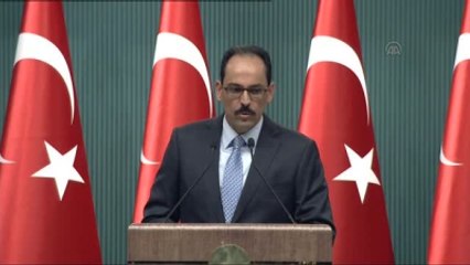 Kalın: "Suriye Krizine Artık Nitelikli Bir Müdahale Yapılma Zamanı Çoktan Gelmiştir"
