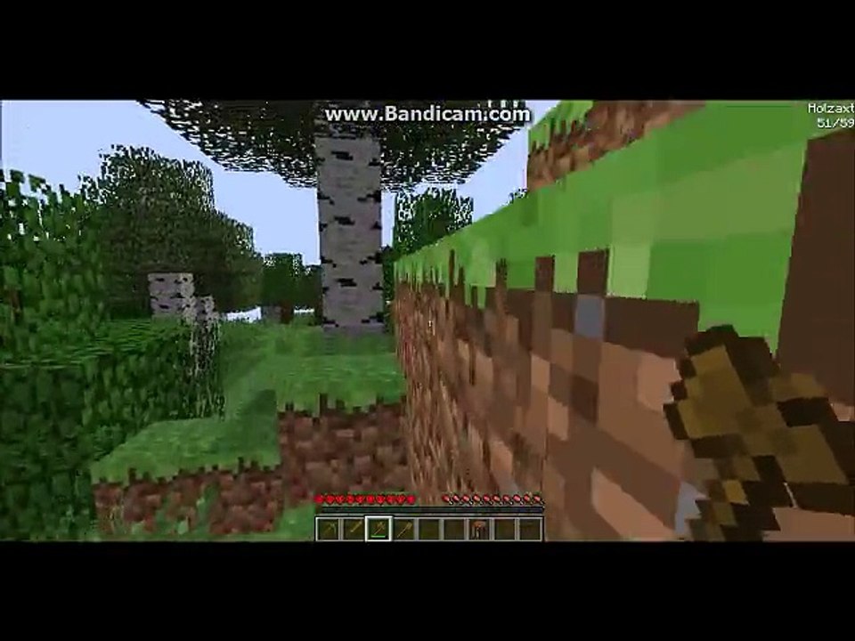 Let's Play Minecraft Part 1 - Nahrung?