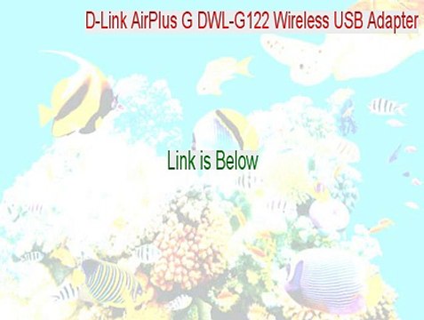 D-Link AirPlus G DWL-G122 Wireless USB Adapter(rev.A2) Download - d-link airplus g dwl-g122 wireless usb adapter 2.1.0.4