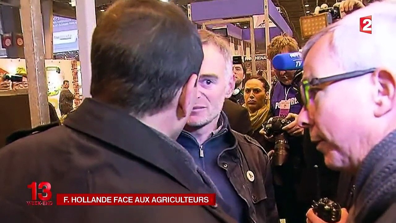 Dégustation et traite des vaches pour Hollande au Salon de l'agriculture