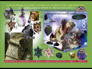 14 FACE OF LALIBELA'S  GREY ALIEN TEMPLE MOUNT ELOHIM IN CUBE OF NIBIRU DISCOVERY