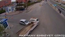 Trafik kazaları kamerada