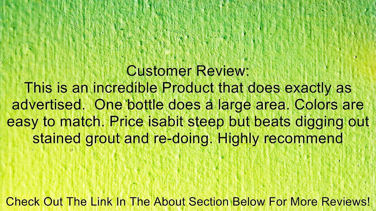 Aqua Mix Grout Colorant - 8 oz Bottle - Navajo Review