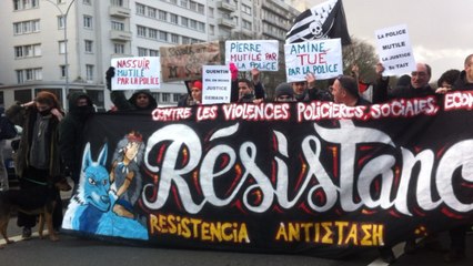 Début de la manifestation