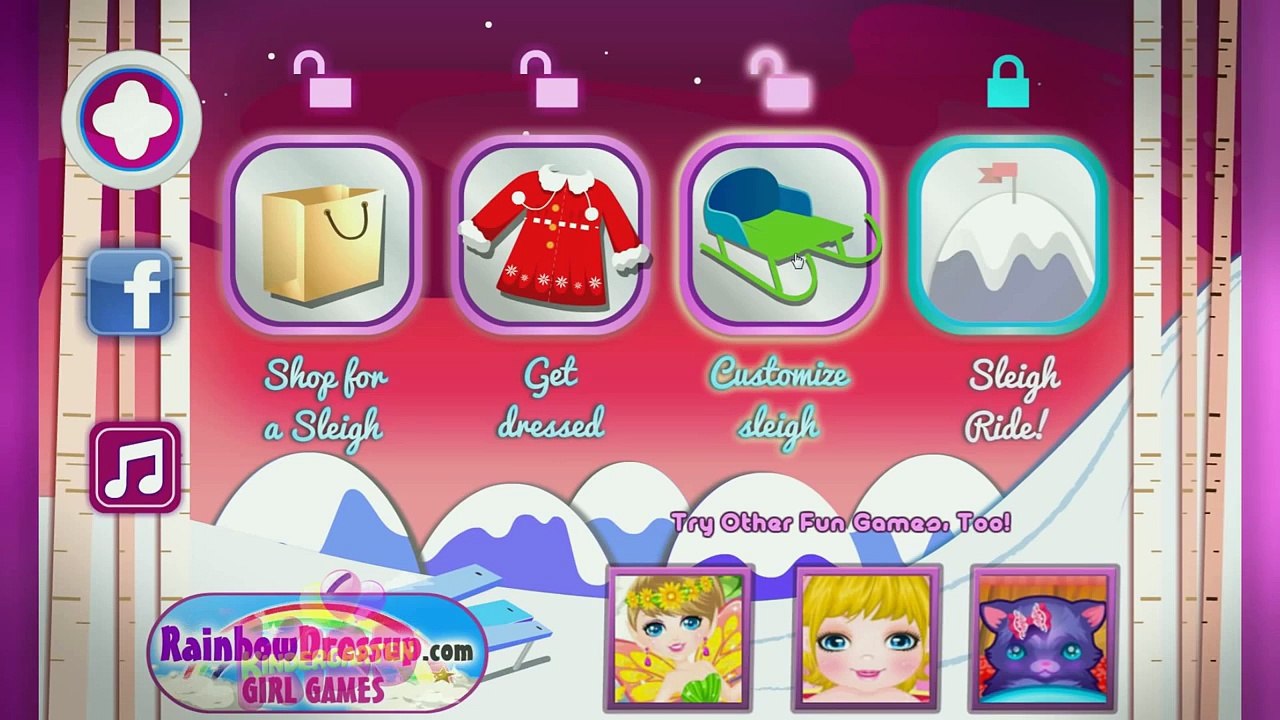 The Winter Sleigh Ride Best Free Baby Games Free Online Game for Kids
