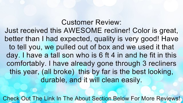 Bliss Gravity Free Folding Recliner with Sun Shade and Drink Tray Review