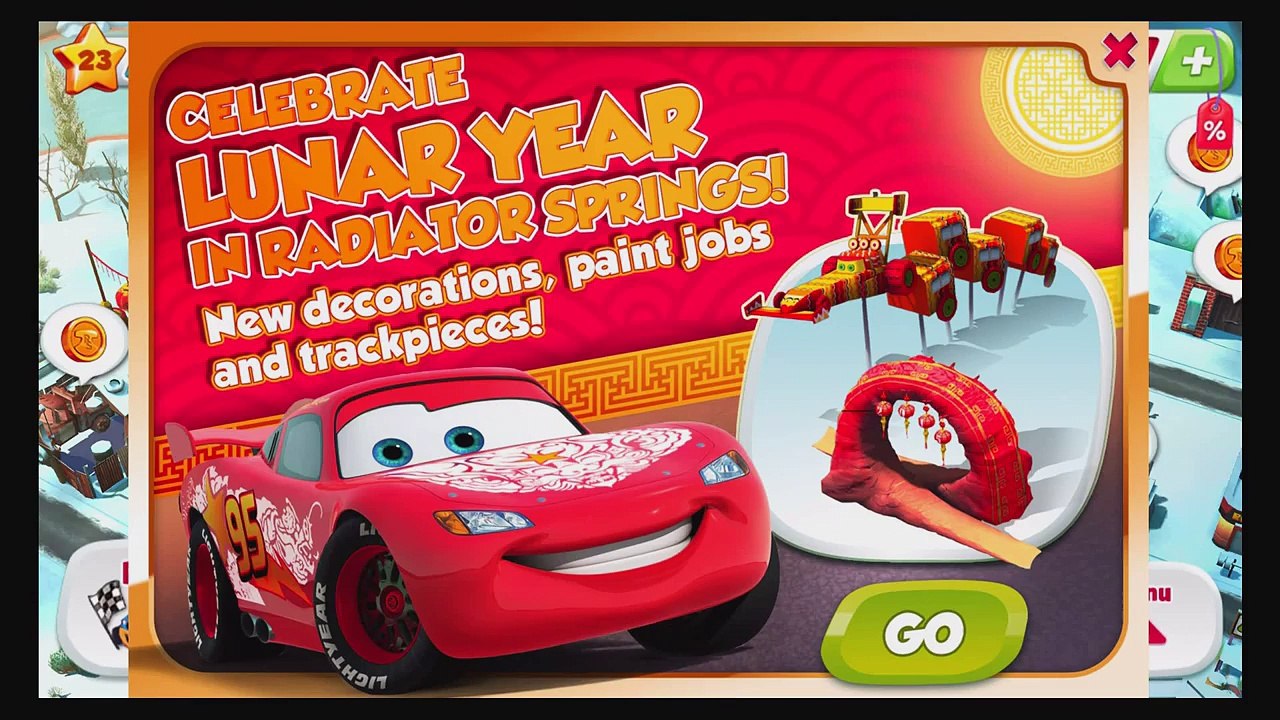 Disney Cars  Fast as Lightning The Year of Goat   New Trackpieces, Decorations and Paint Jobs