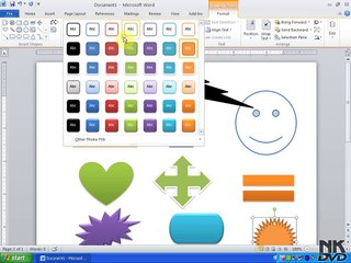Lesson # 43 Insert Shapes