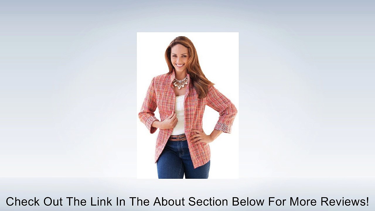 Plus Size Tweed Blazer Review