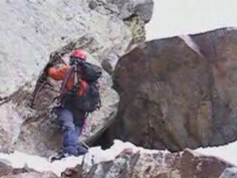 Couloir Olivier dans le Mercantour