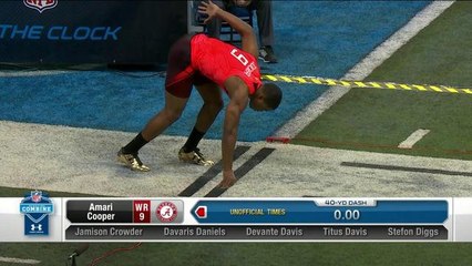2015 NFL Scouting Combine: Amari Cooper full workout