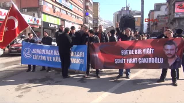 Zonguldak'ta, Üniversiteli Çakıroğlu'nun Öldürülmesine Tepki