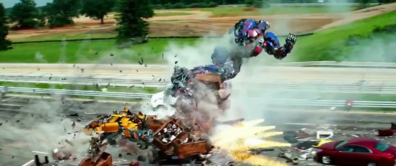 Optimus vs. Galvatron & Lockdown Scene HD 1080p