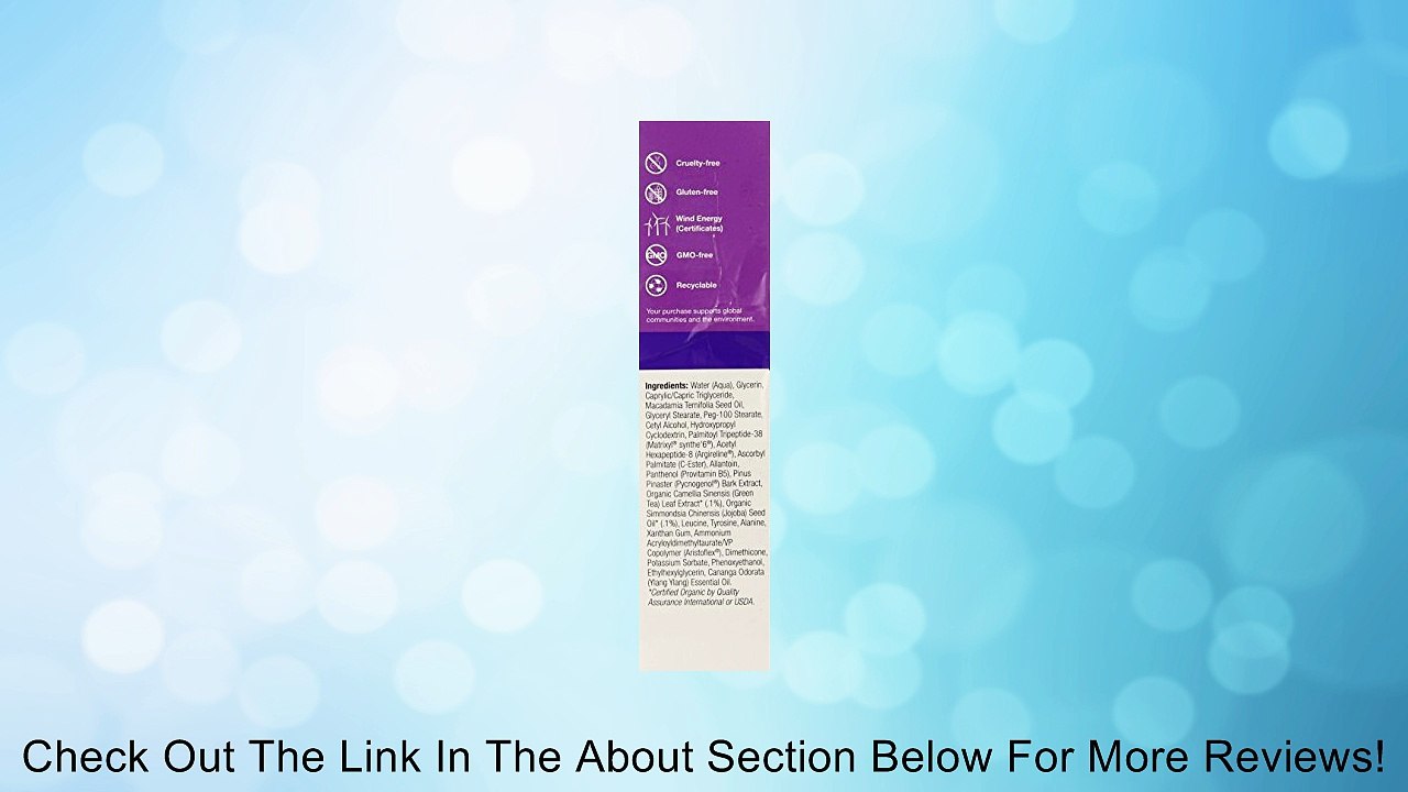 derma e Peptides Plus Double-Action Wrinkle Reverse Serum, Packaging May Vary, 2 fl oz (60 ml) Review