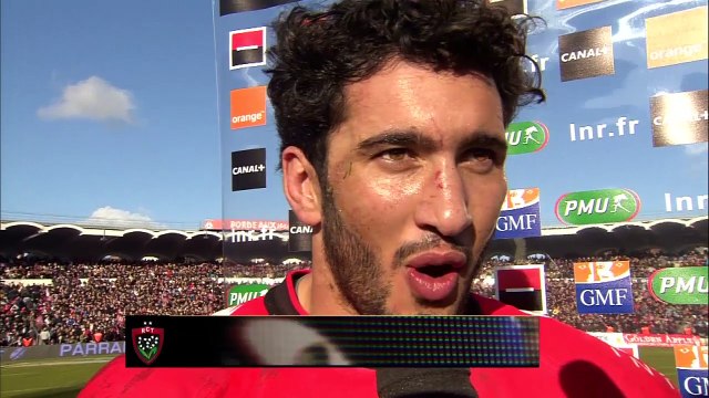 TOP14 - Bordeaux-Toulon: Interview Maxime Mermoz (TLN) - J18 - Saison 2014/2015
