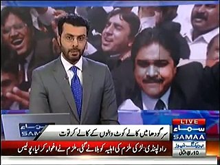 Police sub-inspector beaten up by lawyers in Sargodha