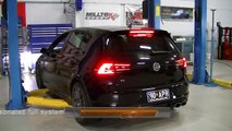2015 VW Golf 7 R  Milltek Resonated vs Non Resonated