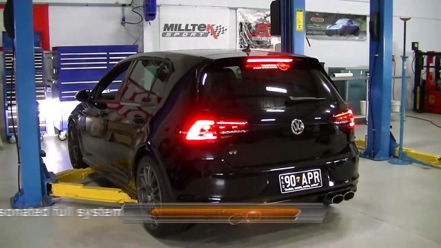2015 VW Golf 7 R Milltek Resonated vs Non Resonated