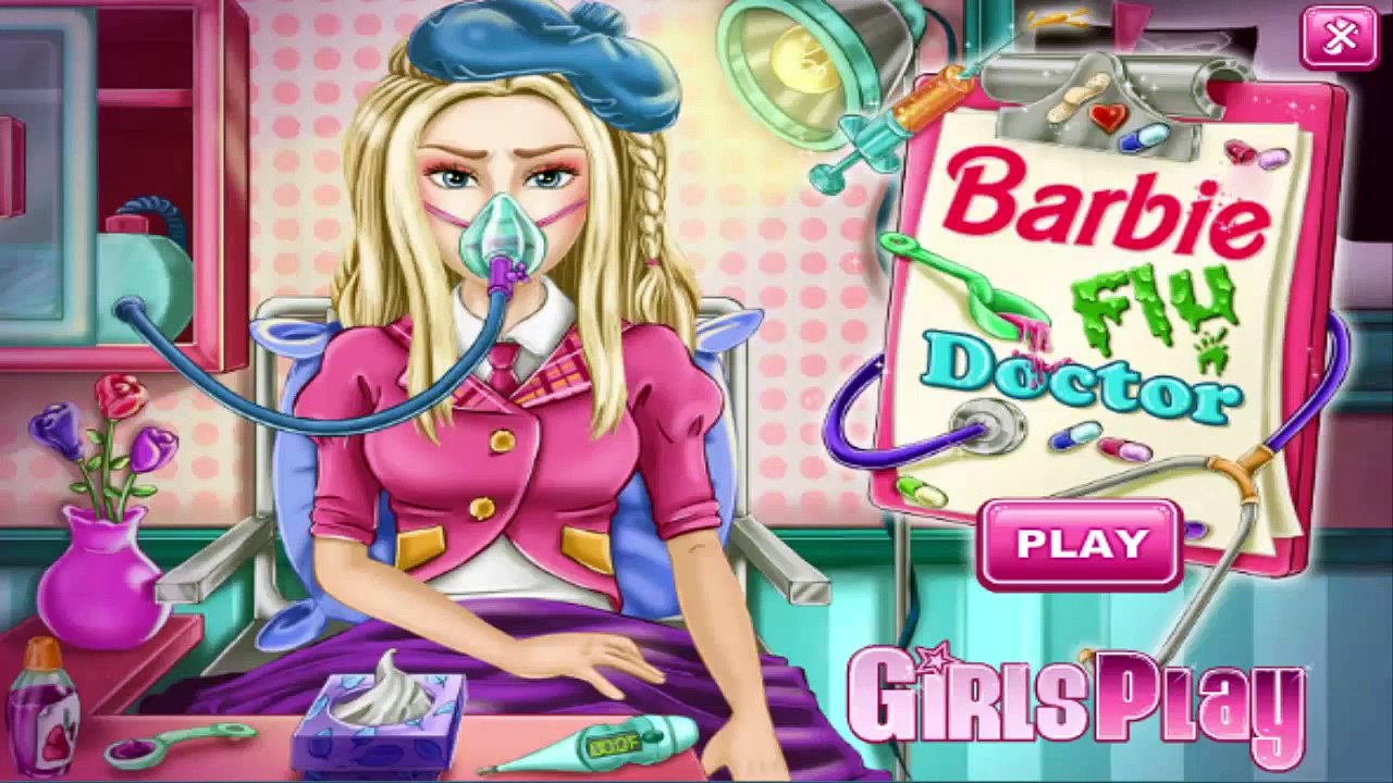 · ╠╣Đ·▻ Barbie Game - Barbie flu doctor game - Free games online - video  Dailymotion