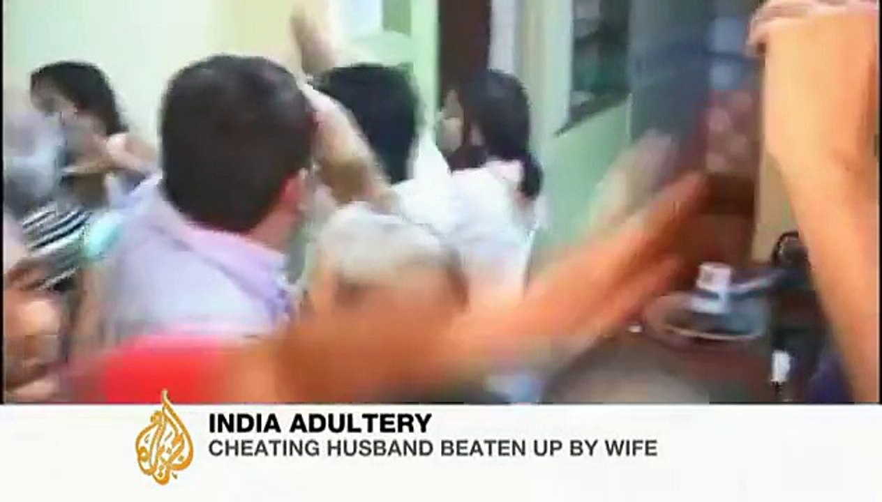 Punishment of Love Wife Beat husband For Affair with girl