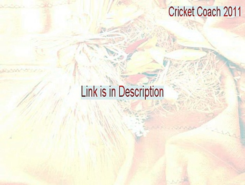 Cricket Coach 2011 Key Gen [Instant Download 2015]