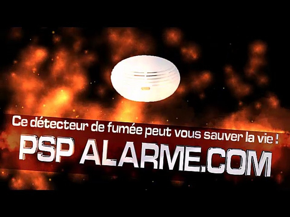 Détecteur de fumée psp alarme