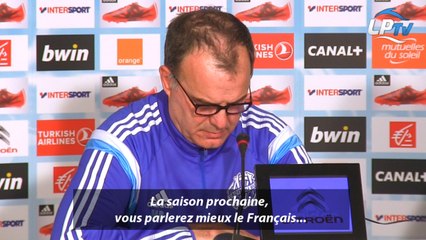 Bielsa et les cours de français...