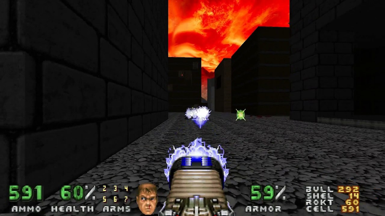 Let's Play - DooM 2 @ Ultra-Violence [Deutsch] -- MAP13 [1/2] (1080p)