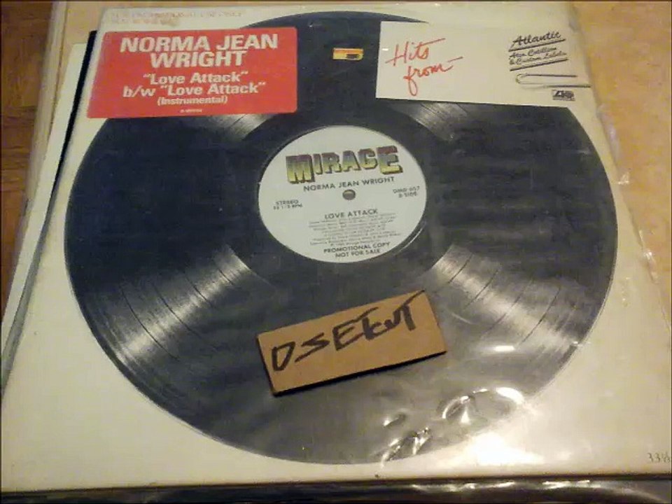 NORMA JEAN WRIGHT -LOVE ATTACK(RIP ETCUT)MIRAGE REC 83