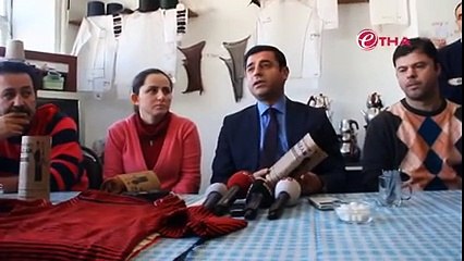 Selahattin Demirtaş Kazova işçilerini ziyaret etti
