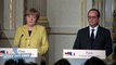 Angela Merkel et François Hollande sur l'utilisation de l'article 49al3