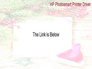 HP Photosmart Printer Driver (98/Me) Cracked (Free Download)