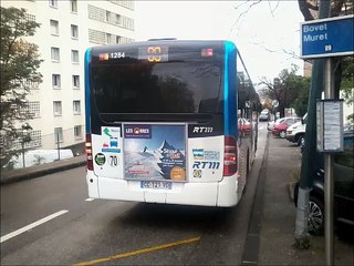 [Sound] Bus Mercedes-Benz Citaro Facelift n°1284 de la RTM - Marseille sur la ligne 89