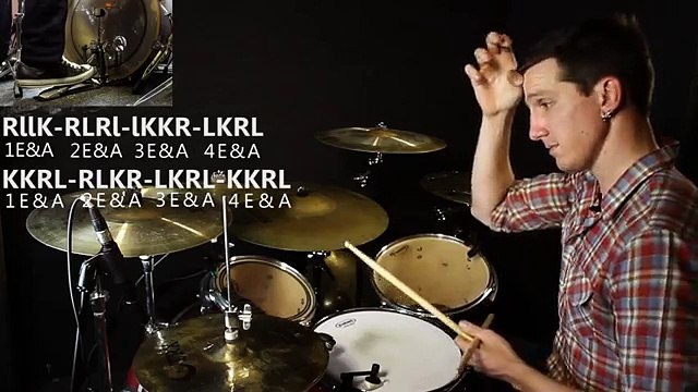 Pedals & Sticks Drum Fill Tutorial - With KJ-Rias