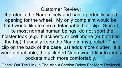 DLO DLZ28010/17 Action Jacket for iPod Nano 3G - Black Review