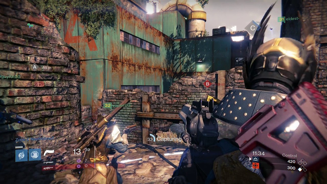 Destiny PS4 [Hawkmoon] Competitive Part 695 - Iron Banner (Rusted Lands, Earth) [With Commentary]