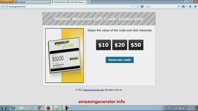 Amazon Gift Card Codes 2015 no surveys