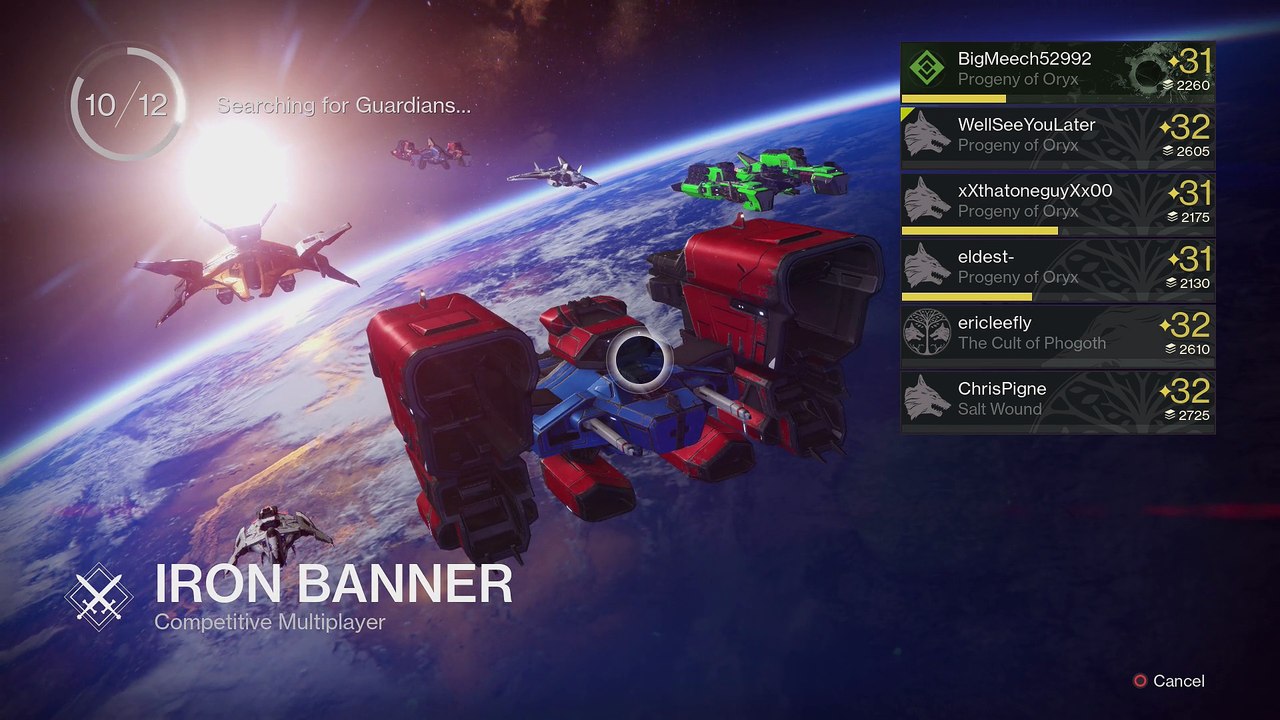 Destiny PS4 [Suros Regime] Competitive Part 696 - Iron Banner (Rusted Lands, Earth) [With Commentary]