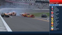 2015 NASCAR Xfinity Series Daytona SUAREZ Big Multiple CRASH