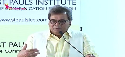 Subhash Ghai At St Paul's Institute Of Communication Education