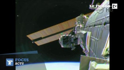 Espace : la difficile opération de cablage sur l'ISS