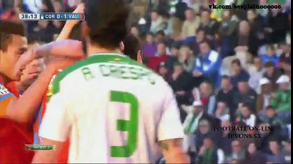 Cordoba 1 - 2	Valencia - Primera Division - Highlights - 21/02/2015