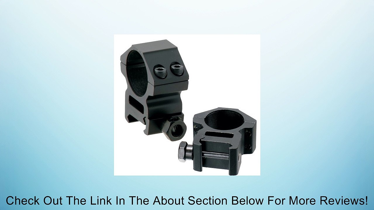 AccuShot Picatinny/Weaver Medium Profile 2-piece 1-inch Rings Review