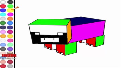 Minecraft games - Minecraft coloring pages game  - Free  games online