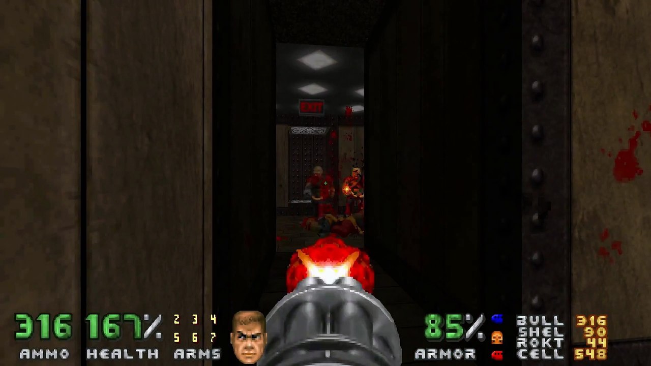 Let's Play - DooM 2 @ Ultra-Violence [Deutsch] -- MAP17 [3/3] (1080p)