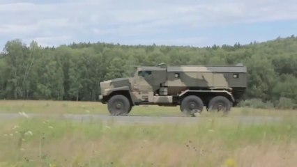 New Russian MRAP Ural 63099 Typhoon